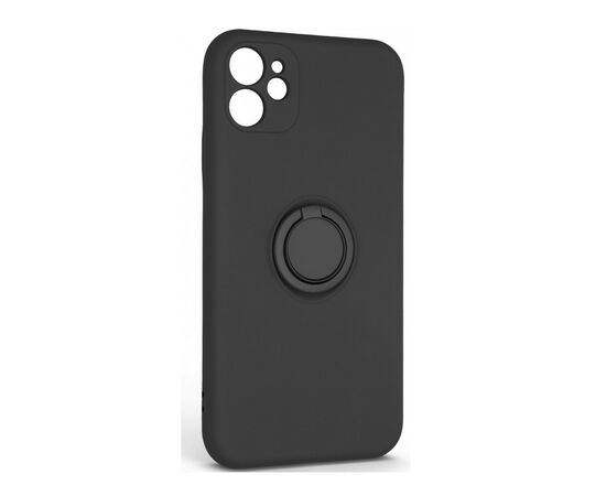 Чехол для мобильного телефона Armorstandart Icon Ring Apple iPhone 11 Black (ARM68641)