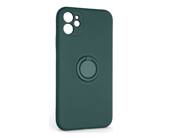 Чехол для мобильного телефона Armorstandart Icon Ring Apple iPhone 11 Dark Green (ARM68647)