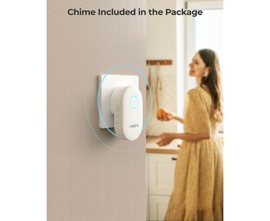 Вызывная панель Reolink Video Doorbell PoE, изображение 4 Вызывная панель Reolink Video Doorbell PoE, изображение 4