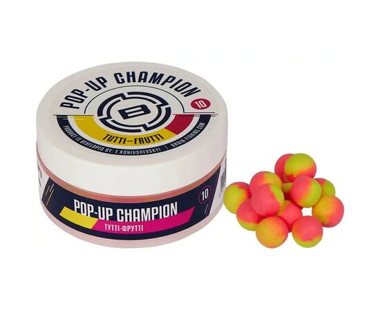 Бойл Brain fishing Champion Pop-Up Tutti- Frutti (тутті-фрутті) 08mm 34g (1858.22.11)