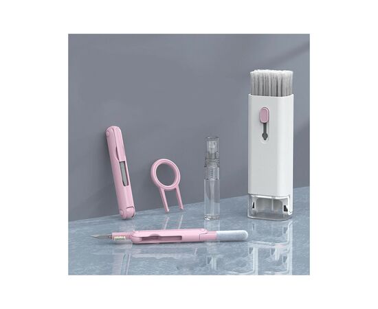 Универсальный чистящий набор XoKo Clean set 100 Pink (XK-CS100-PI), изображение 4 Универсальный чистящий набор XoKo Clean set 100 Pink (XK-CS100-PI), изображение 4