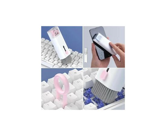 Универсальный чистящий набор XoKo Clean set 100 Pink (XK-CS100-PI), изображение 6 Универсальный чистящий набор XoKo Clean set 100 Pink (XK-CS100-PI), изображение 6