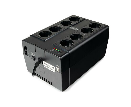 Источник бесперебойного питания Powercom CUB-1000E, 550W (CUB-1000E), изображение 4 Источник бесперебойного питания Powercom CUB-1000E, 550W (CUB-1000E), изображение 4