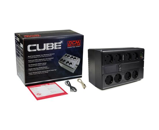 Источник бесперебойного питания Powercom CUB-1000E, 550W (CUB-1000E), изображение 7 Источник бесперебойного питания Powercom CUB-1000E, 550W (CUB-1000E), изображение 7