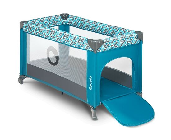 Детский манеж Lionelo Stefi Green Turquoise (LO-STEFI GREEN TURQUOISE), изображение 2 Детский манеж Lionelo Stefi Green Turquoise (LO-STEFI GREEN TURQUOISE), изображение 2