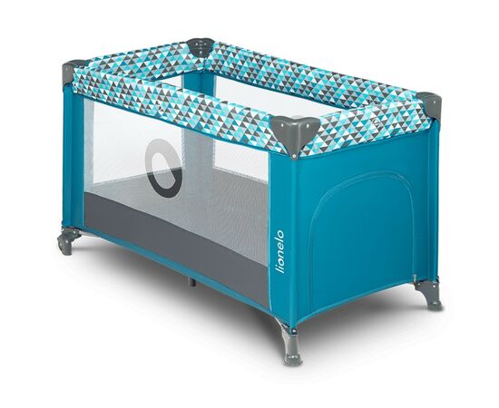 Дитячий манеж Lionelo Stefi Green Turquoise (LO-STEFI GREEN TURQUOISE)