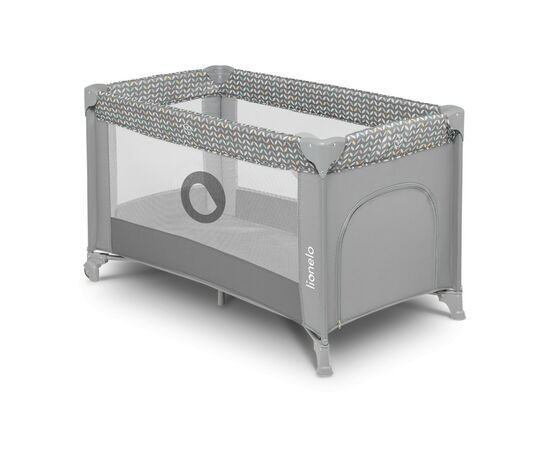 Дитячий манеж Lionelo Stefi Grey Concrete Multicolor (LO-STEFI GREY CONCRETE MULTICOLOR)