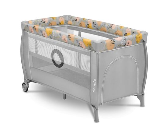 Дитячий манеж Lionelo Stefi Plus Pink Yellow (LO-STEFI PLUS PINK YELLOW)