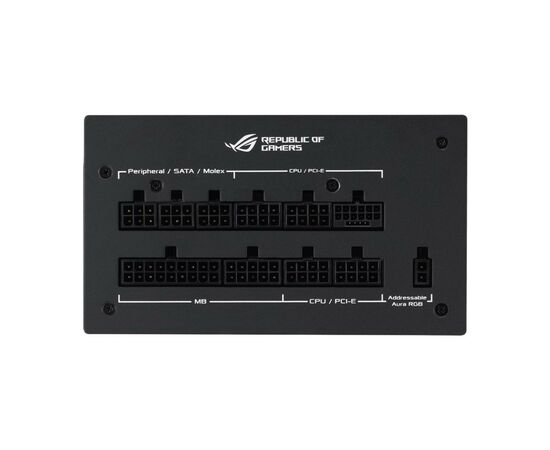 Блок питания ASUS 1200W ROG STRIX PCIE5 Gold Aura Edition (90YE00P0-B0NA00), изображение 8 Блок питания ASUS 1200W ROG STRIX PCIE5 Gold Aura Edition (90YE00P0-B0NA00), изображение 8