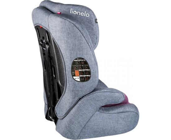 Автокресло Lionelo Nico 9-36 кгViolet (LO-NICO VIOLET), изображение 5 Автокресло Lionelo Nico 9-36 кгViolet (LO-NICO VIOLET), изображение 5