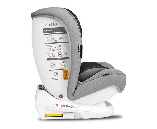 Автокресло Lionelo Oliver 9-36 кг Stone (LO-OLIVER STONE), изображение 4
