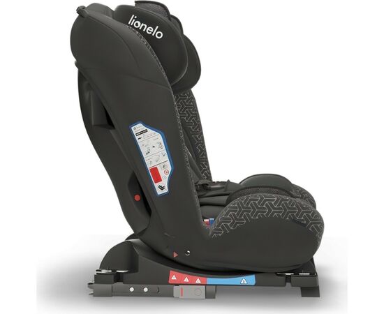 Автокресло Lionelo Sander Isofix 0-36 кг Black (LO-SANDER BLACK), изображение 3