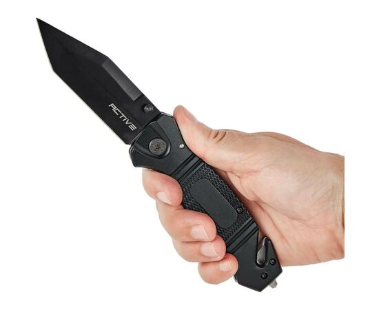 Нож Active Lifesaver Black (KL75-B), изображение 5 Нож Active Lifesaver Black (KL75-B), изображение 5