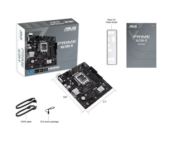 Материнська плата ASUS PRIME H610M-R-SI, зображення 8