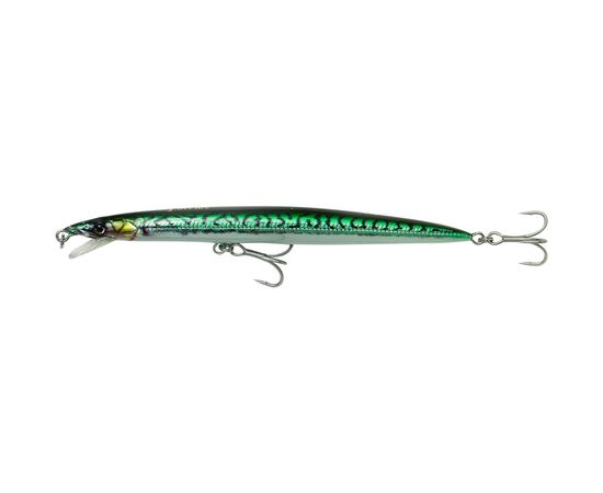 Воблер Savage Gear Sandeel Jerk Minnow S 110mm 7.0g Green mackerel PHP (1854.10.31)