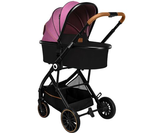 Коляска Lionelo 3 в 1 Riya Pink Violet (LO-RIYA 3IN1 PINK VIOLET)
