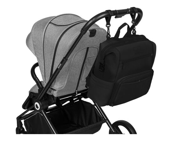 Сумка для мамы Lionelo Cube Black (LO-CUBE BLACK), изображение 5 Сумка для мамы Lionelo Cube Black (LO-CUBE BLACK), изображение 5