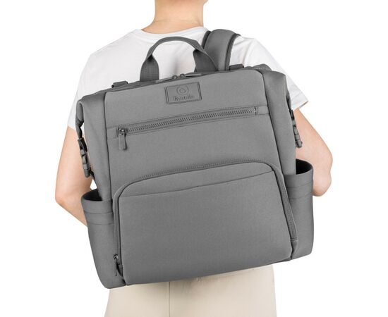 Сумка для мамы Lionelo CUBE GREY (LO-CUBE GREY), изображение 6 Сумка для мамы Lionelo CUBE GREY (LO-CUBE GREY), изображение 6