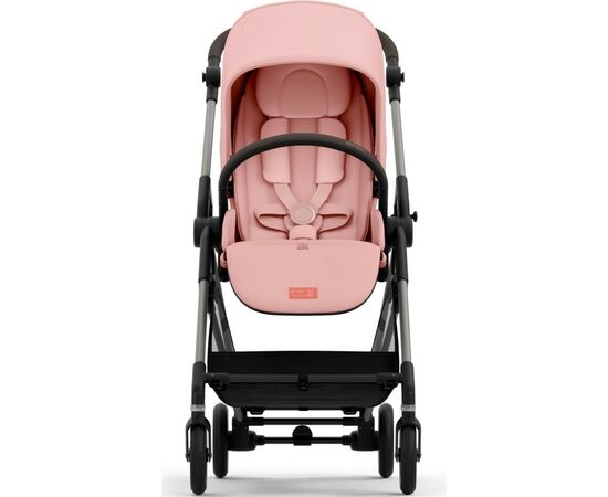Коляска Cybex Melio Hibiscus Red (с бампером) (522002655), изображение 2 Коляска Cybex Melio Hibiscus Red (с бампером) (522002655), изображение 2
