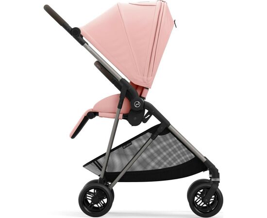 Коляска Cybex Melio Hibiscus Red (с бампером) (522002655), изображение 4 Коляска Cybex Melio Hibiscus Red (с бампером) (522002655), изображение 4