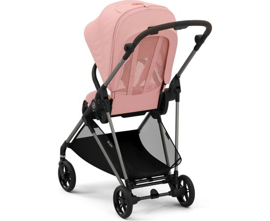 Коляска Cybex Melio Hibiscus Red (с бампером) (522002655), изображение 5 Коляска Cybex Melio Hibiscus Red (с бампером) (522002655), изображение 5