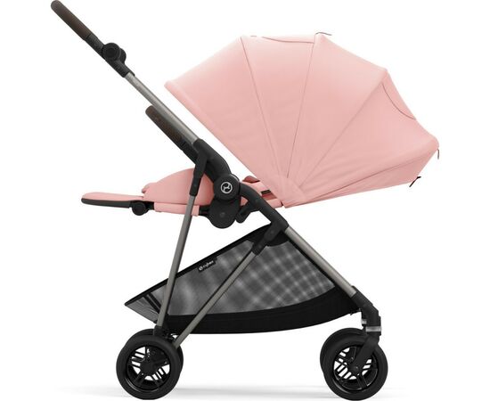 Коляска Cybex Melio Hibiscus Red (с бампером) (522002655), изображение 6 Коляска Cybex Melio Hibiscus Red (с бампером) (522002655), изображение 6
