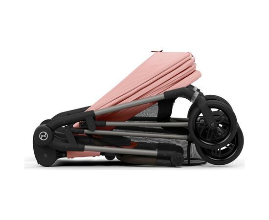 Коляска Cybex Melio Hibiscus Red (с бампером) (522002655), изображение 7 Коляска Cybex Melio Hibiscus Red (с бампером) (522002655), изображение 7