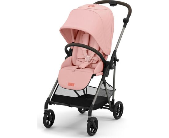 Коляска Cybex Melio Hibiscus Red (з бампером) (522002655)