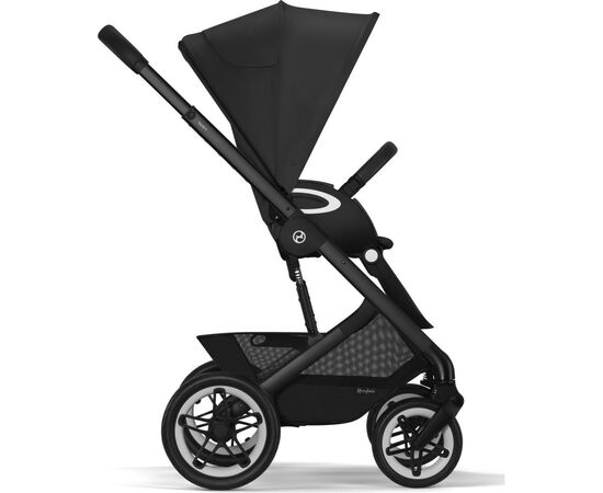 Коляска Cybex Talos S Lux BLK Moon Black (с бампером) (522004713), изображение 3 Коляска Cybex Talos S Lux BLK Moon Black (с бампером) (522004713), изображение 3
