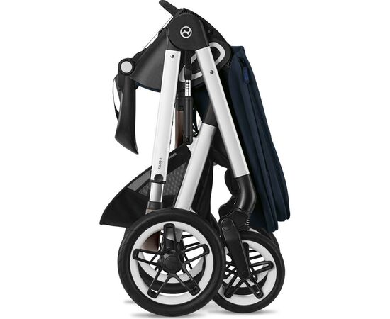 Коляска Cybex Talos S Lux SLV Ocean Blue (с бампером) (522002593), изображение 10 Коляска Cybex Talos S Lux SLV Ocean Blue (с бампером) (522002593), изображение 10
