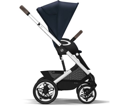 Коляска Cybex Talos S Lux SLV Ocean Blue (с бампером) (522002593), изображение 3 Коляска Cybex Talos S Lux SLV Ocean Blue (с бампером) (522002593), изображение 3