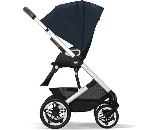 Коляска Cybex Talos S Lux SLV Ocean Blue (с бампером) (522002593), изображение 5 Коляска Cybex Talos S Lux SLV Ocean Blue (с бампером) (522002593), изображение 5