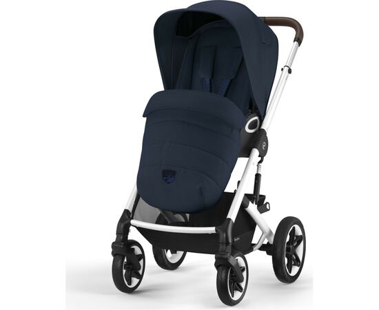 Коляска Cybex Talos S Lux SLV Ocean Blue (с бампером) (522002593), изображение 6 Коляска Cybex Talos S Lux SLV Ocean Blue (с бампером) (522002593), изображение 6