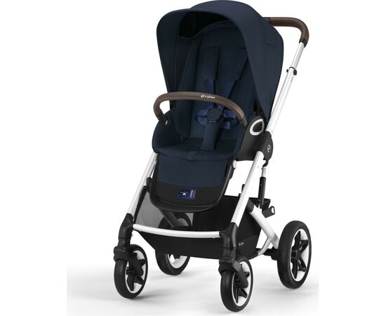 Коляска Cybex Talos S Lux SLV Ocean Blue (с бампером) (522002593)