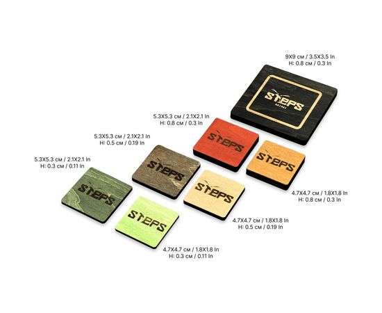 Настольная игра STEPS GAMES Степс. Мини (Steps Mini) (SG0022), изображение 8 Настольная игра STEPS GAMES Степс. Мини (Steps Mini) (SG0022), изображение 8