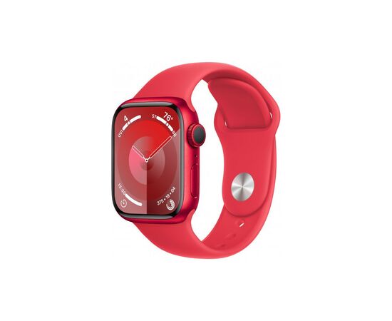 Смарт-часы Apple Watch Series 9 GPS 45mm (PRODUCT)RED Aluminium Case with (PRODUCT)RED Sport Band - S/M (MRXJ3QP/A)