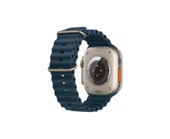 Смарт-годинник Apple Watch Ultra 2 GPS + Cellular, 49mm Titanium Case with Blue Ocean Band (MREG3UL/A), зображення 3 Смарт-годинник Apple Watch Ultra 2 GPS + Cellular, 49mm Titanium Case with Blue Ocean Band (MREG3UL/A), зображення 3