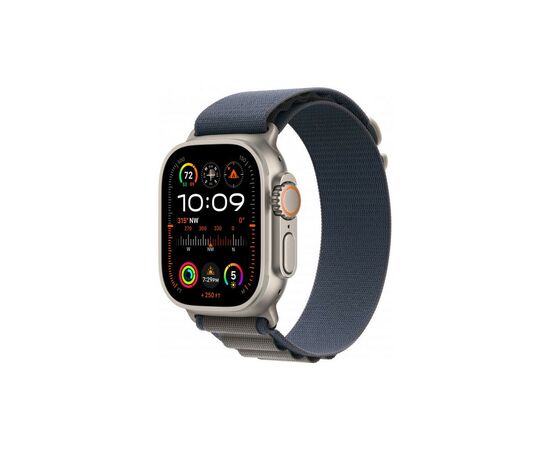 Смарт-часы Apple Watch Ultra 2 GPS + Cellular, 49mm Titanium Case with Blue Alpine Loop - Medium (MREP3UL/A)