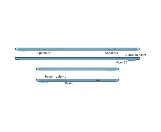 Планшет Teclast P30S 10.1 HD 6/128GB WIFI Metal / Ice Blue (6940709685129), изображение 6