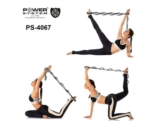 Эспандер Power System PS-4067 з петлями для розтяжки Multilevel Elastic Band (PS_4067), изображение 4 Эспандер Power System PS-4067 з петлями для розтяжки Multilevel Elastic Band (PS_4067), изображение 4