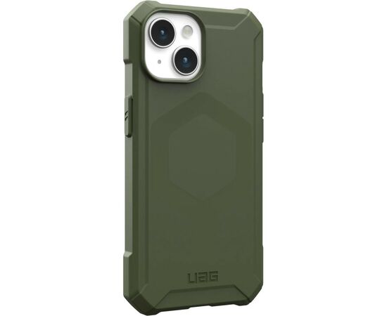 Чехол для мобильного телефона UAG Apple iPhone 15 Essential Armor Magsafe, Olive Drab (114288117272), изображение 4 Чехол для мобильного телефона UAG Apple iPhone 15 Essential Armor Magsafe, Olive Drab (114288117272), изображение 4