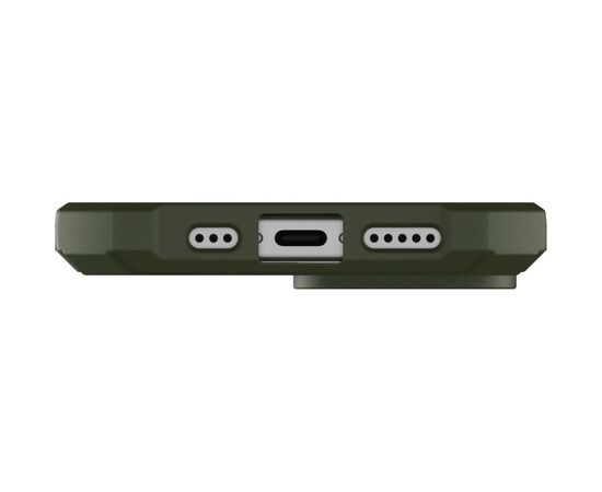 Чехол для мобильного телефона UAG Apple iPhone 15 Essential Armor Magsafe, Olive Drab (114288117272), изображение 8 Чехол для мобильного телефона UAG Apple iPhone 15 Essential Armor Magsafe, Olive Drab (114288117272), изображение 8