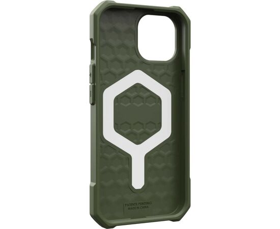 Чехол для мобильного телефона UAG Apple iPhone 15 Essential Armor Magsafe, Olive Drab (114288117272), изображение 9 Чехол для мобильного телефона UAG Apple iPhone 15 Essential Armor Magsafe, Olive Drab (114288117272), изображение 9