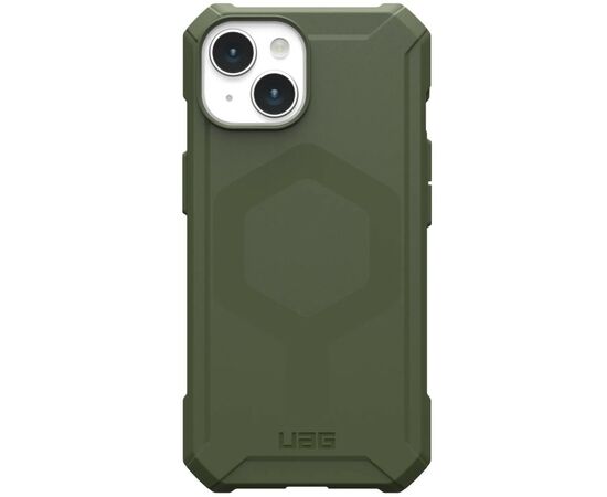 Чехол для мобильного телефона UAG Apple iPhone 15 Essential Armor Magsafe, Olive Drab (114288117272)