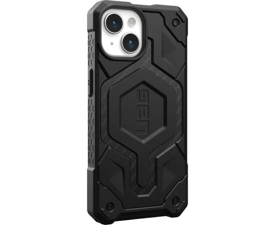 Чехол для мобильного телефона UAG Apple iPhone 15 Monarch Pro Magsafe, Carbon Fiber (114219114242), изображение 2