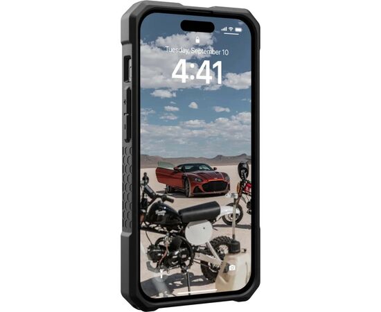 Чехол для мобильного телефона UAG Apple iPhone 15 Monarch Pro Magsafe, Carbon Fiber (114219114242), изображение 5