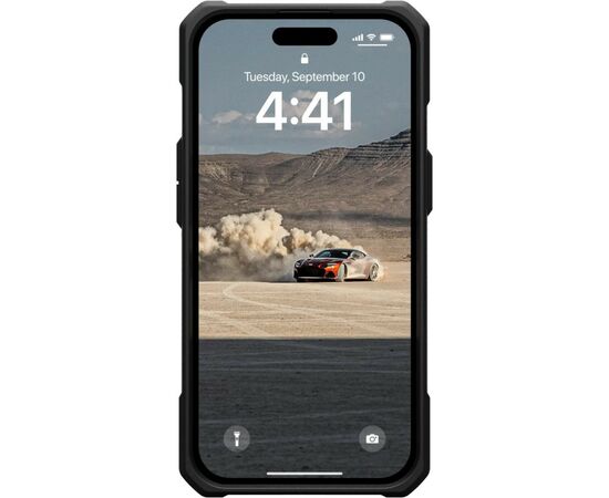 Чехол для мобильного телефона UAG Apple iPhone 15 Monarch, Kevlar Black (114289113940), изображение 3 Чехол для мобильного телефона UAG Apple iPhone 15 Monarch, Kevlar Black (114289113940), изображение 3