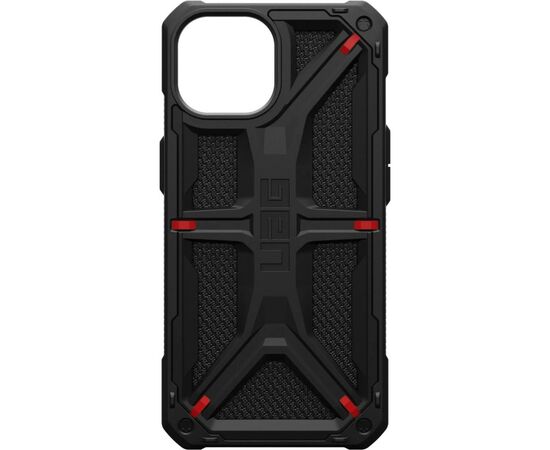 Чехол для мобильного телефона UAG Apple iPhone 15 Monarch, Kevlar Black (114289113940), изображение 6 Чехол для мобильного телефона UAG Apple iPhone 15 Monarch, Kevlar Black (114289113940), изображение 6