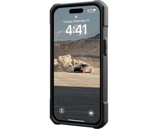 Чехол для мобильного телефона UAG Apple iPhone 15 Monarch, Kevlar Black (114289113940), изображение 7 Чехол для мобильного телефона UAG Apple iPhone 15 Monarch, Kevlar Black (114289113940), изображение 7