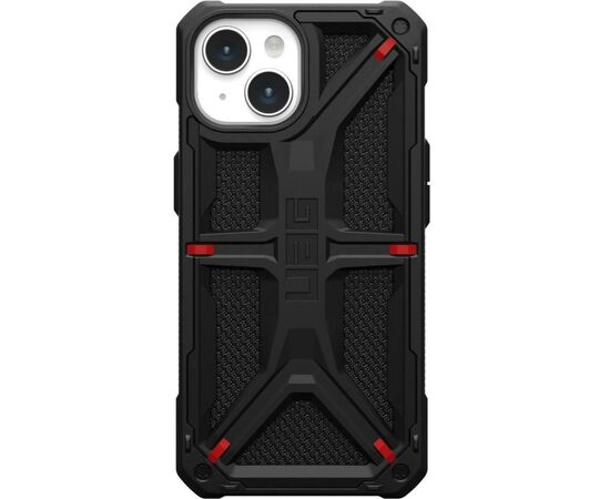 Чехол для мобильного телефона UAG Apple iPhone 15 Monarch, Kevlar Black (114289113940)